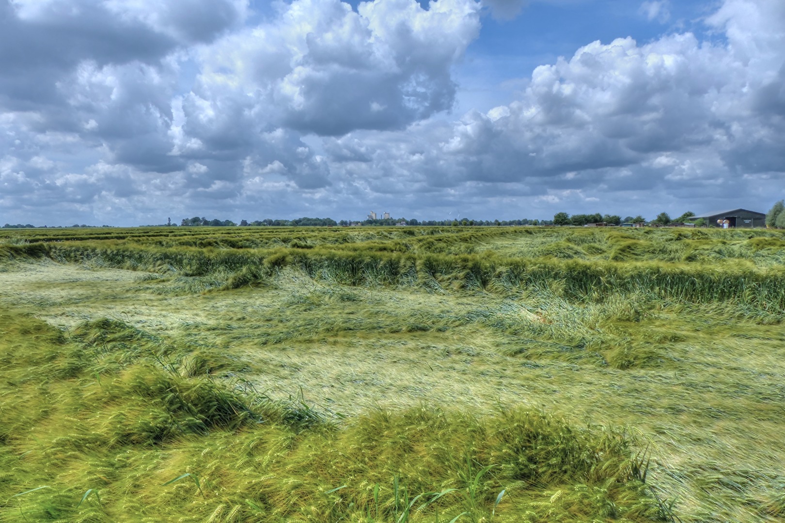 Nach dem Unwetter