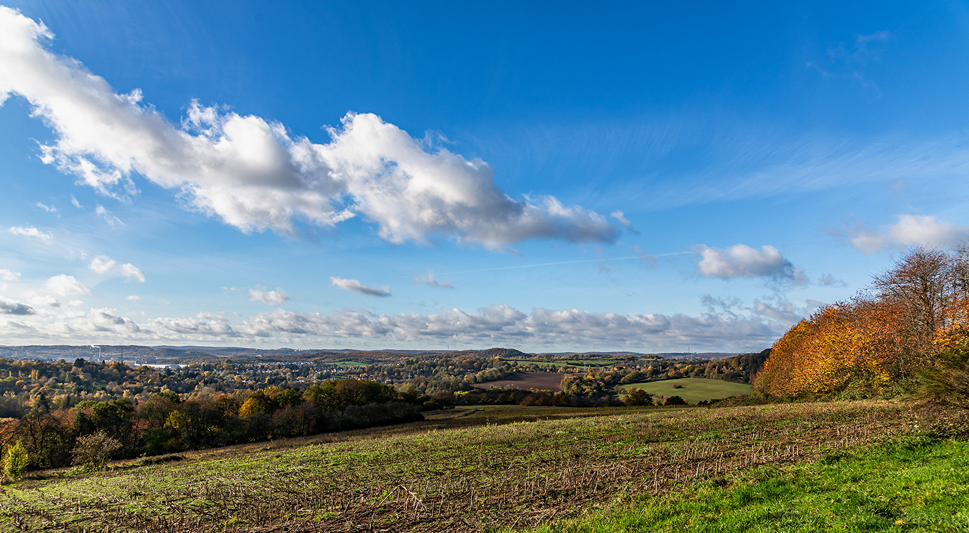 Herbstmorgen im Saarland