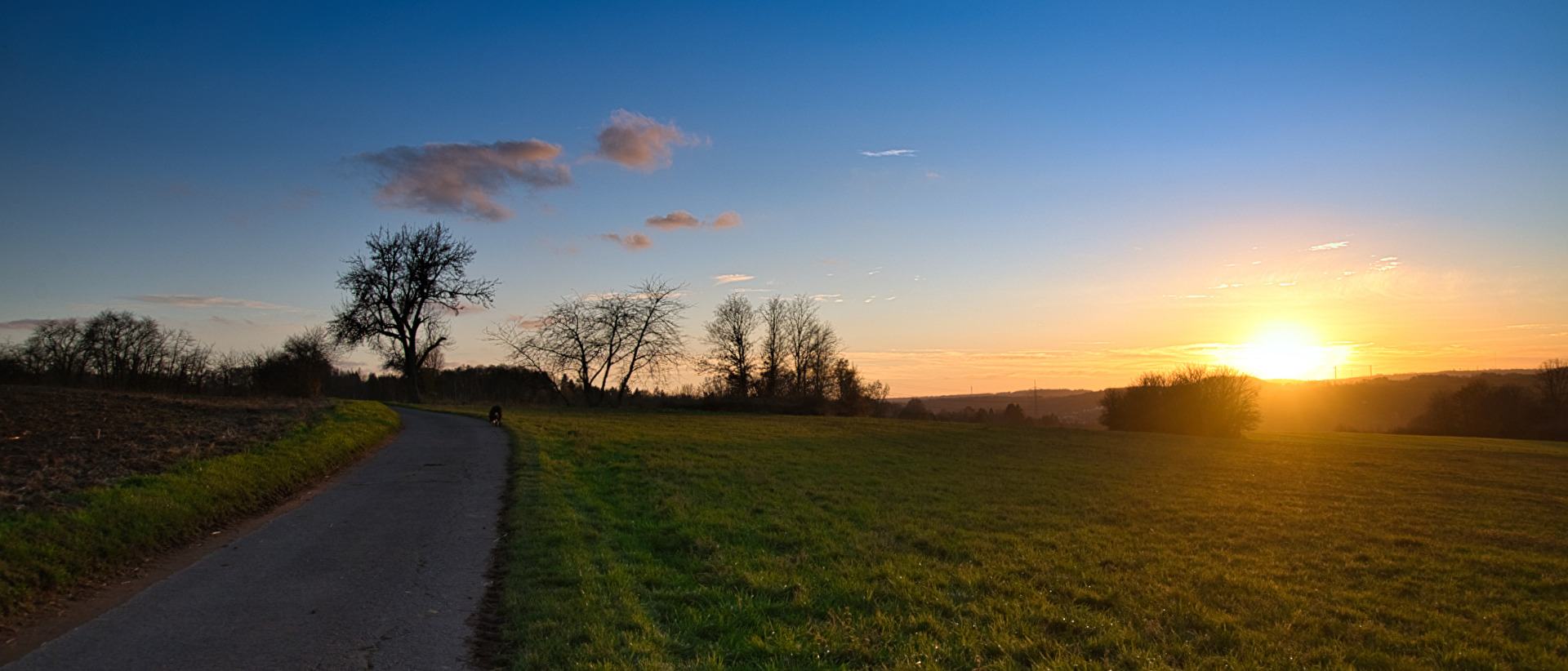 Abendstimmung im Saarland