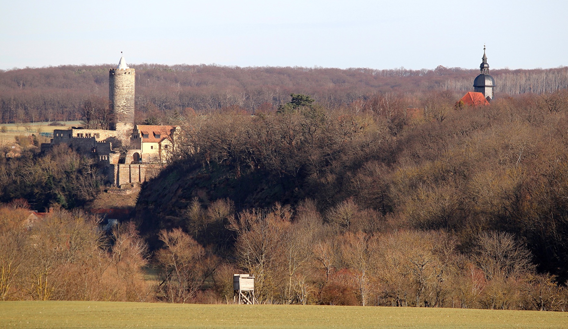 Blick über das Feld