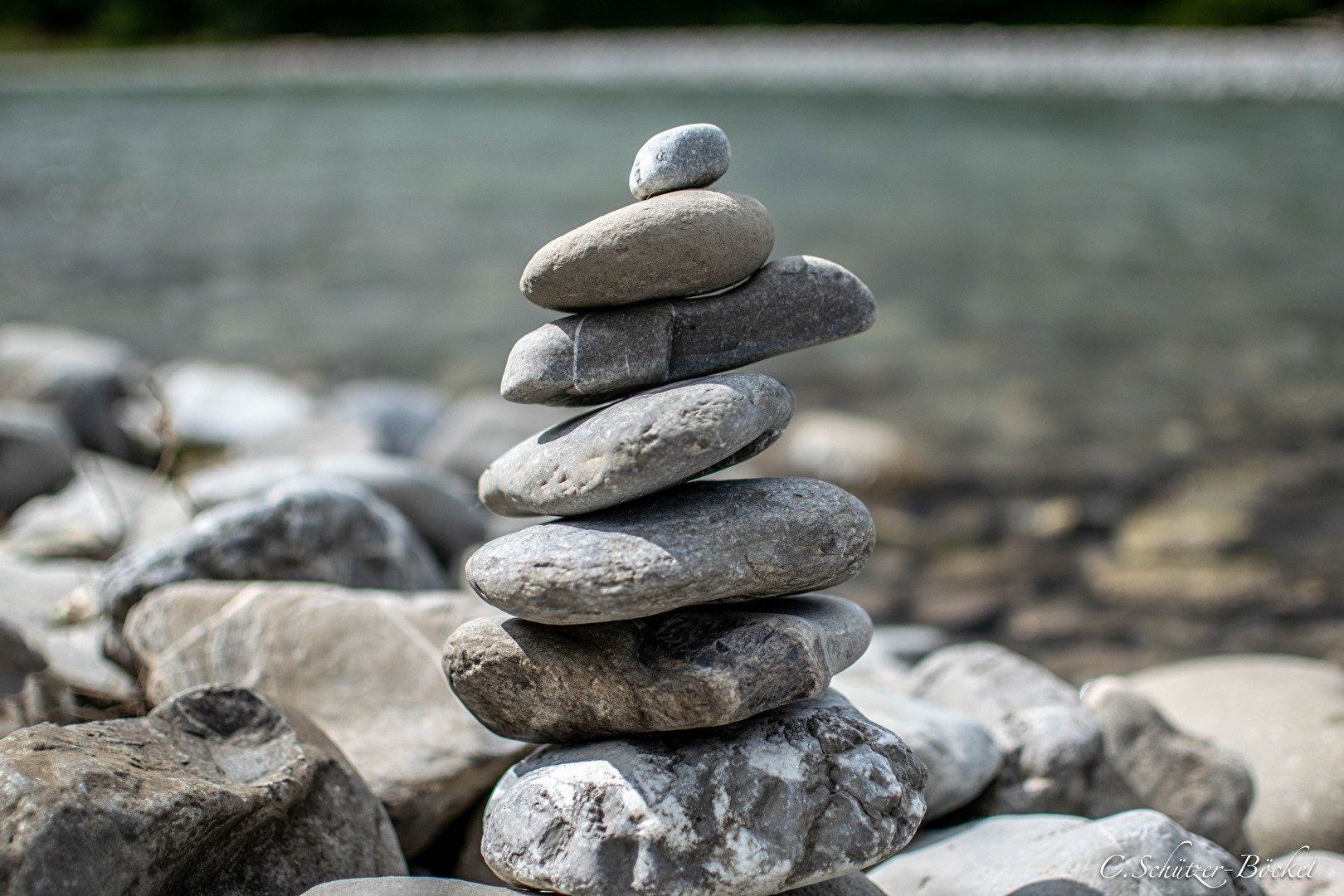 An der Iller in Fischen / Allgäu