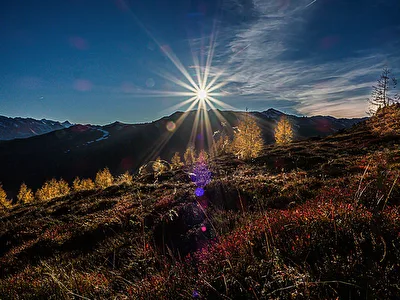 Der Herbst ist eigezogen im Zillertal