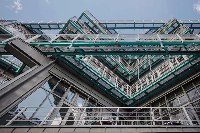 Facade detail Gruner ＋ Jahr building Hamburg