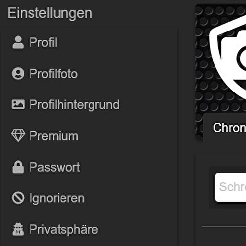 Umbenennung von Avatar und Profilfoto