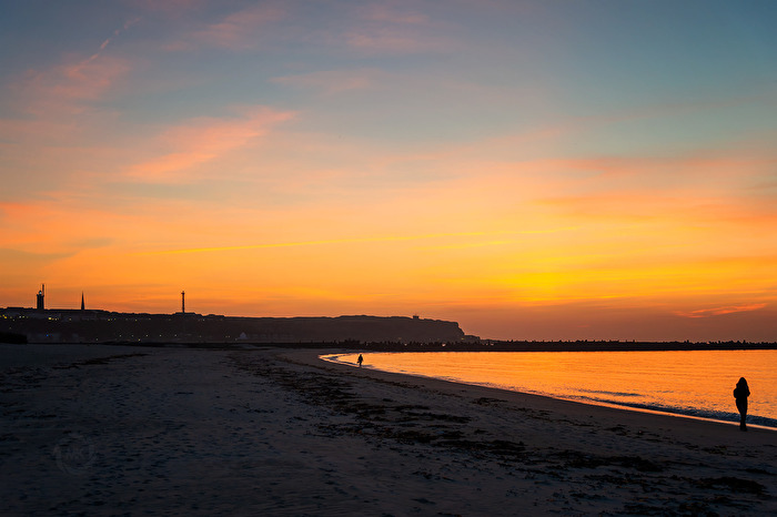 SU am Nordstrand der Helgoländer Düne