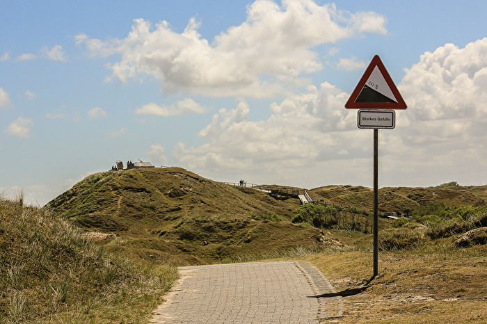 In den Dünen von Norderney