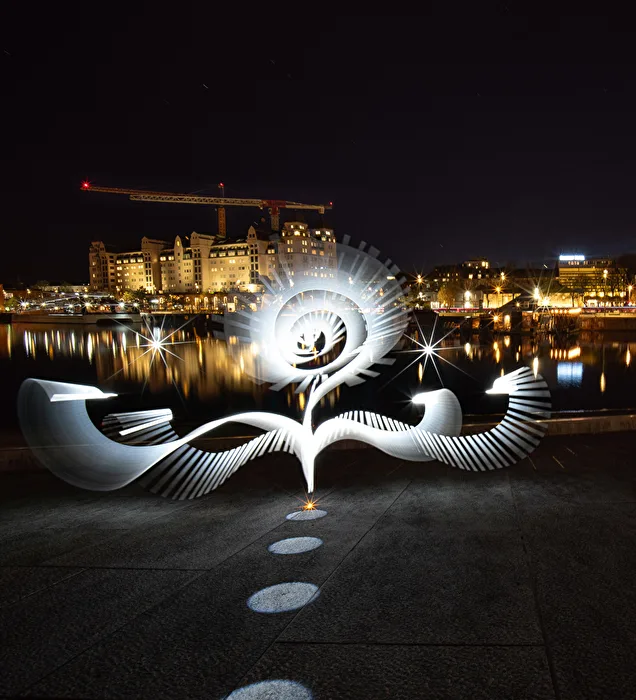 LIghtpainting in Oslo