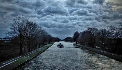 ein Unwetter zieht herauf
