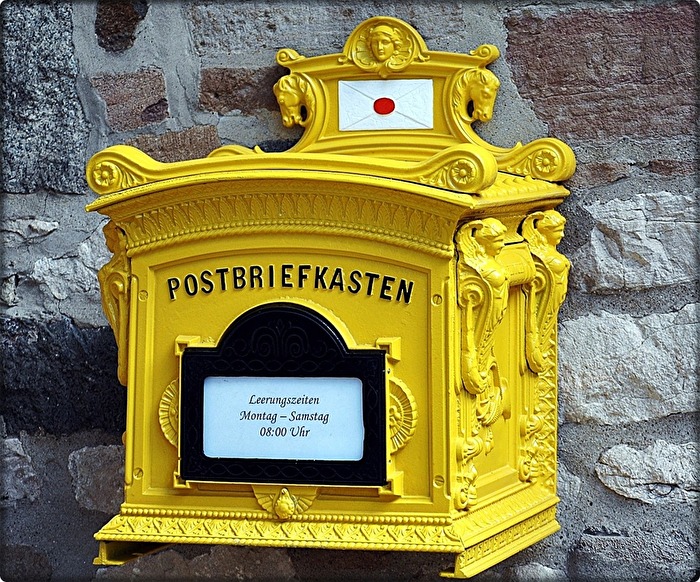 ein schmucker Briefkasten