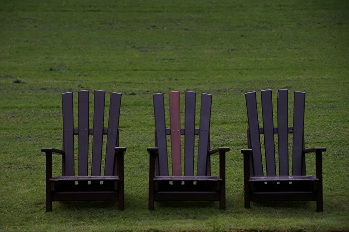 Chairs in the park