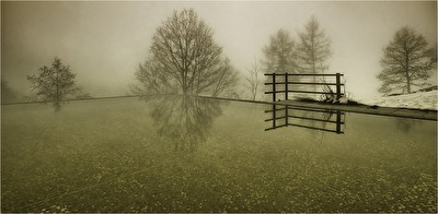 Entschleunigen im Außenpool