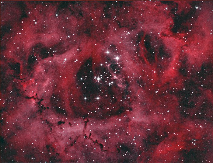 Loch Rosettennebel NGC2244