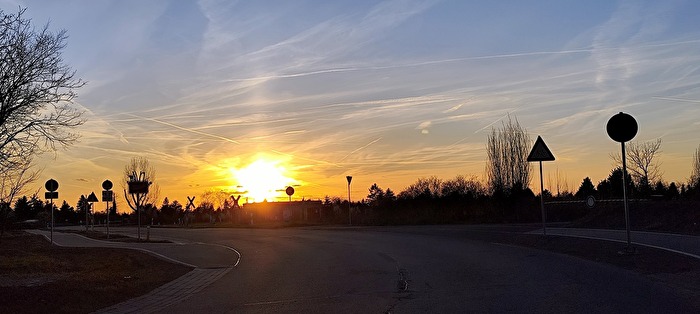 am Abend