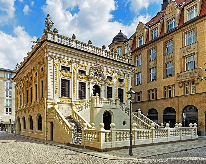 The Old Stock Exchange in Leipzig