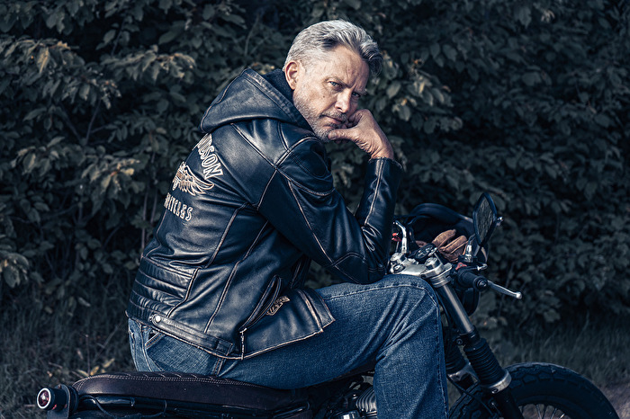 Biker-Shooting mit Dirk