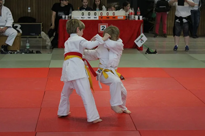 Judo, Kindertraining in Bautzen / Sachsen