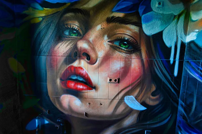Graffiti du plus fin