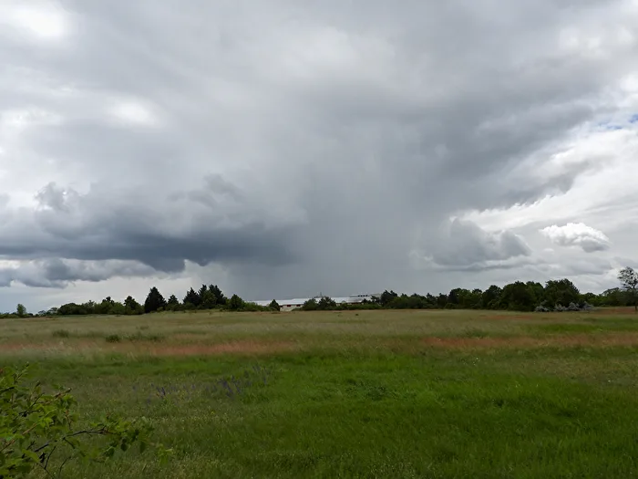 Ein Unwetter zieht heran