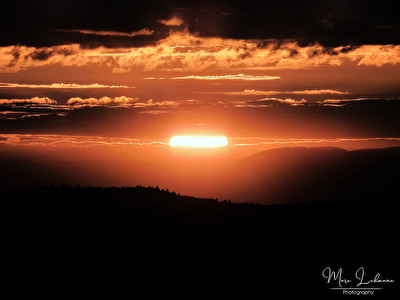 Sonnenuntergang im Schwarzwald