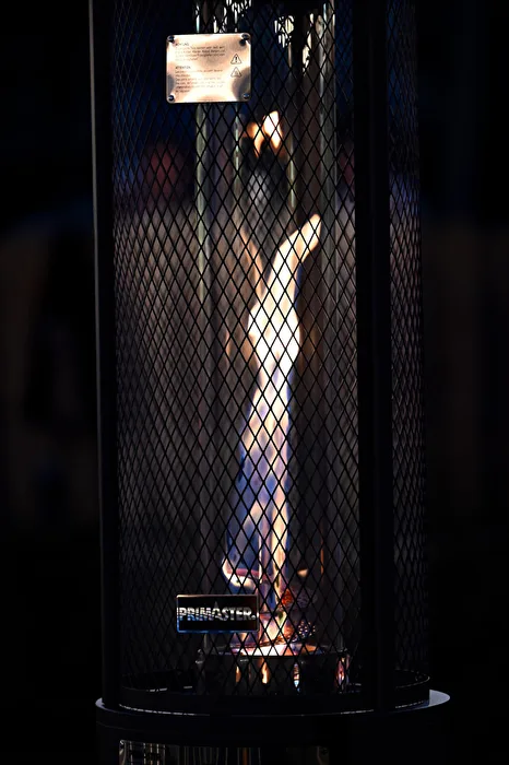 Flamme de gaz