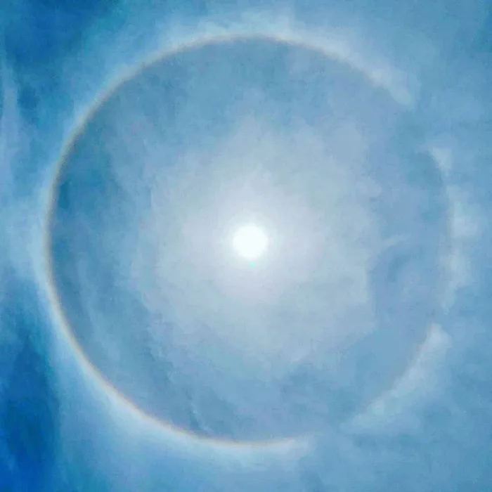 Sun halo, optical phenomenon