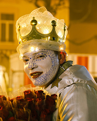 der ungewöhnliche Rosenverkäufer