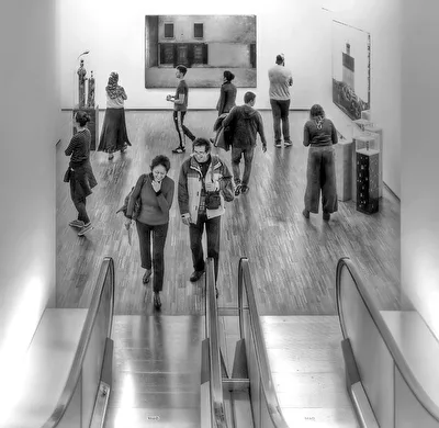 Im Museum     (Albertina/ Wien )