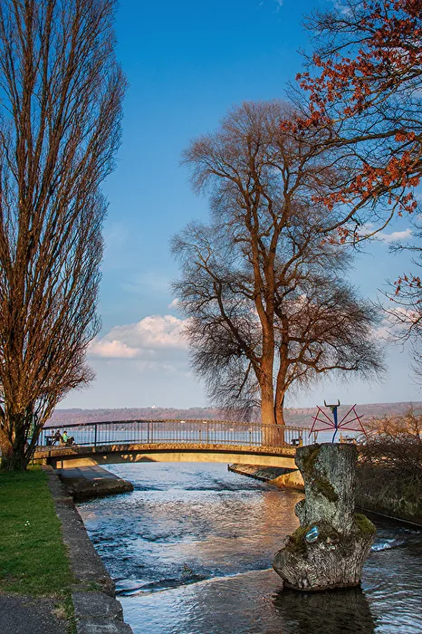 In Dießen on Lake Ammer
