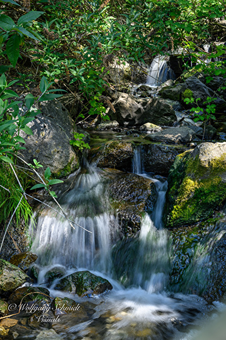 Ein kleiner Wasserfall