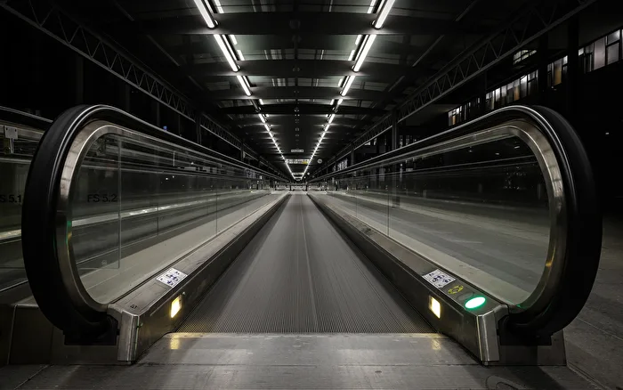 Catwalk without mannequins