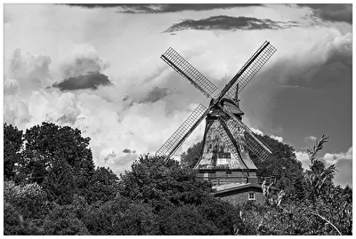 Windmühle Caroline in Hechthausen