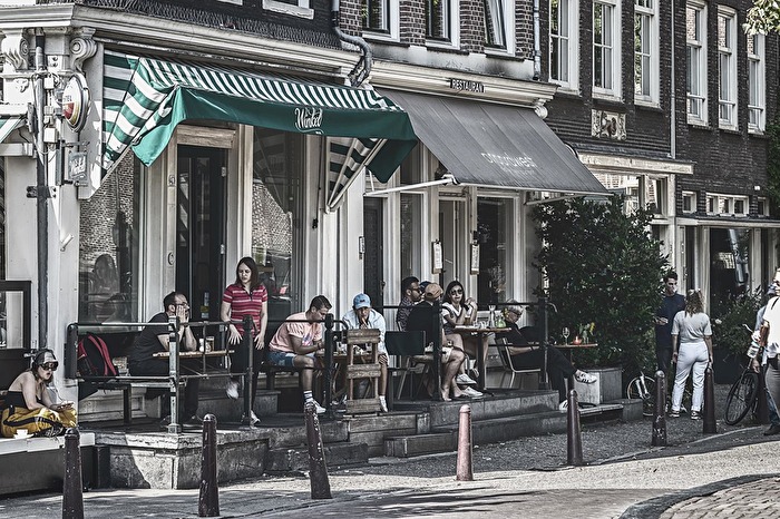 In den Straßen von Amsterdam