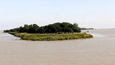 Garonne Insel