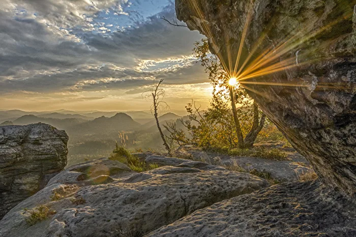 Elbe Sandstone Mountains - Upper Winterberg Peak