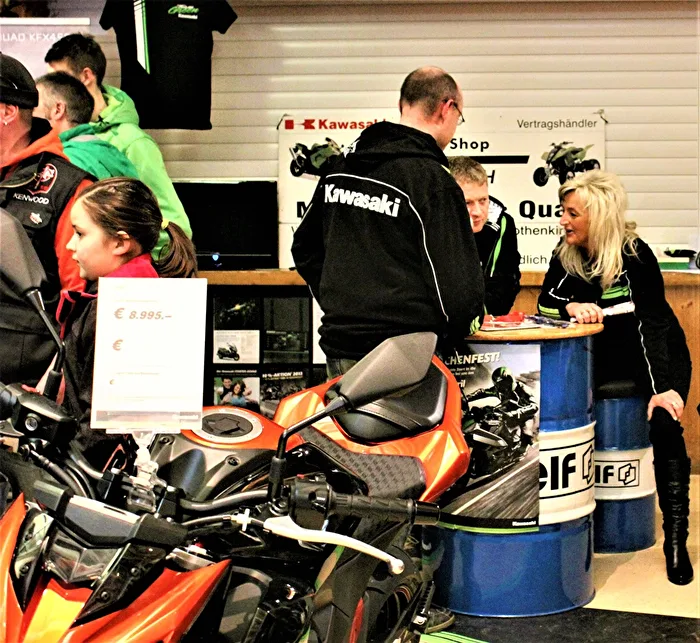 Wernesgrüner Motoradausstellung