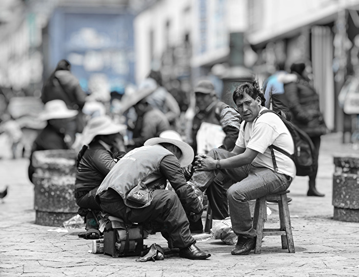 Menschen bei der Arbeit