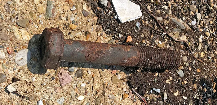 an old screw...