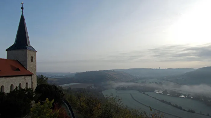 Leichter Nebel im Tal.
