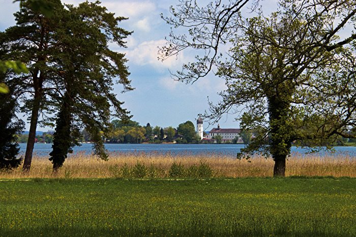 Blick über den Chiemsee