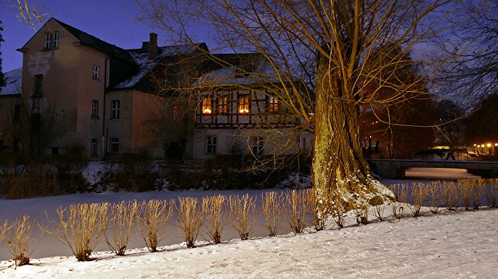 Abends im Schloßpark-2