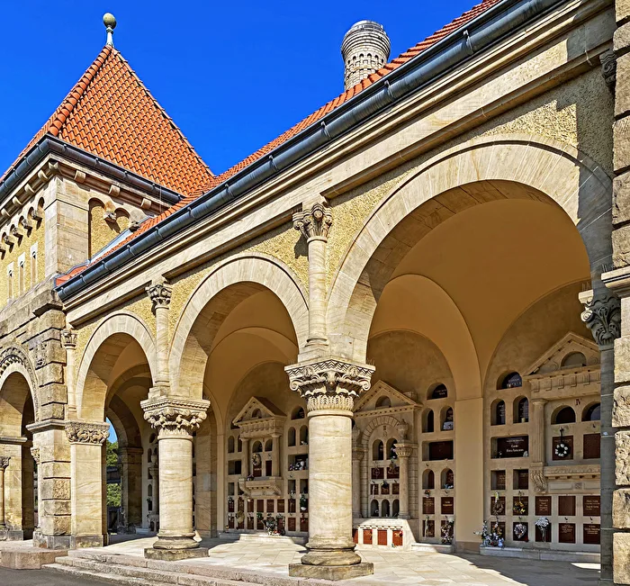Columbarium at the Südfriedhof in Leipzig