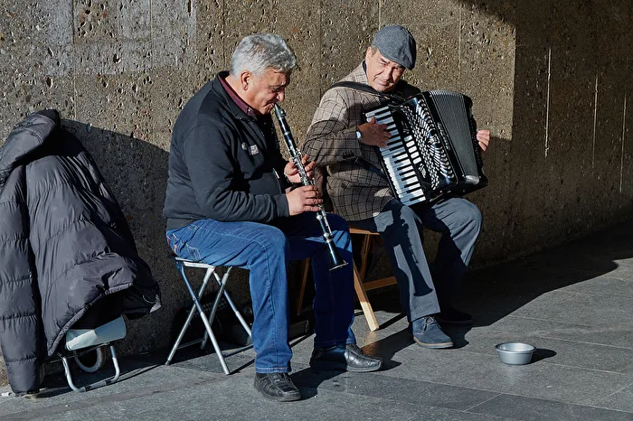 Long retired, supplementing it with music