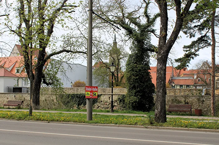 Naumburg, Marienring, Stadtmauer