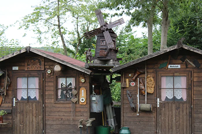 Die Windmühle auf dem Dach