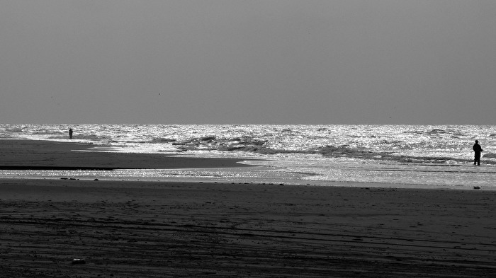 Menschen am Strand