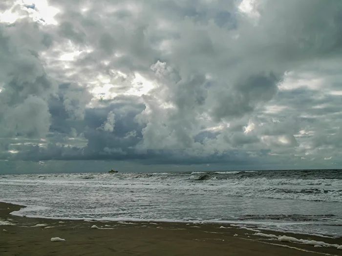 Clouds above The Northsea