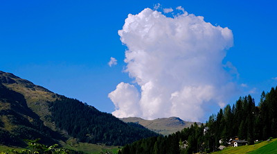 Wolkenturm über dem Prättigau