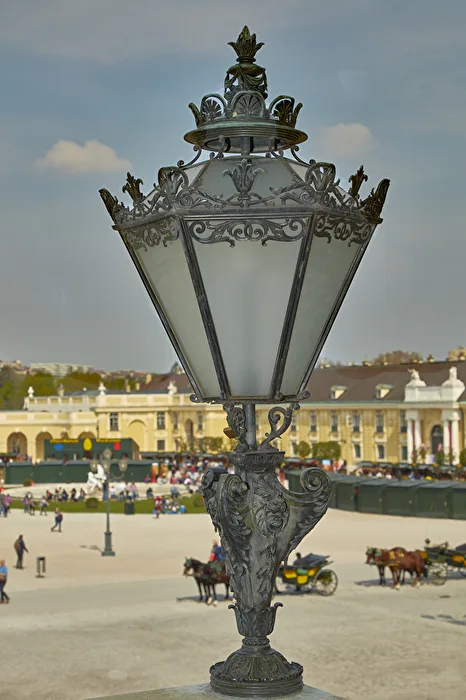 Lantern, Courtyard of Schönbrunn Palace