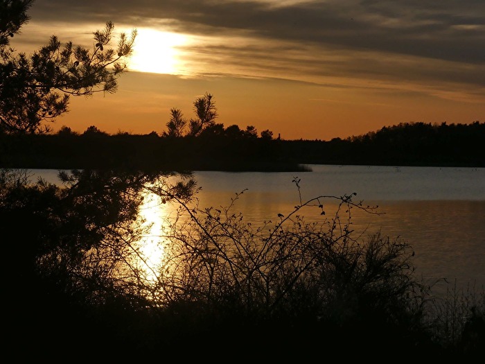 Sonnenuntergang am See