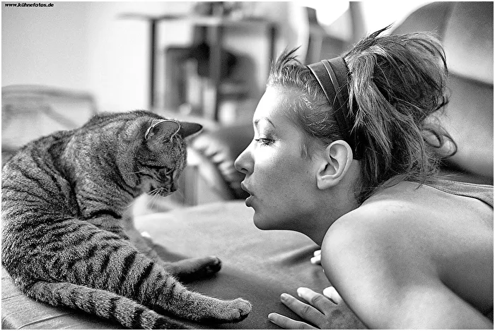 Portrait with Cat